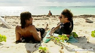 Poppy Morgan Takes Some Semen from a Couple of Sea Men - Private Porn Sex Videos