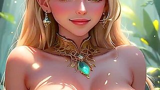 Fairy Girls Big Boobs In Forest (ai Models) - Car Toon