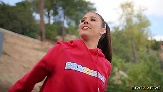 Alluring teen coquette Kylie Rocket IR thrilling Brazzers clip