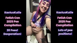Fetishcon 2025 Pee Compilation