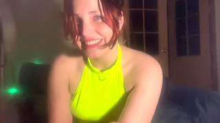 Plastic Bag Domination in Latex Minidress POV