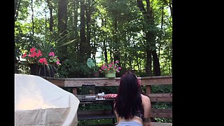 Beautiful brunette in sexy solo fingering masturbation 4 wmv
