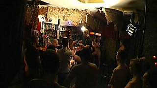 Ggg - Blonde Bombshell Sandra Star Gets Gangbanged in a Wild Bar Party - Watch Her Take It All!