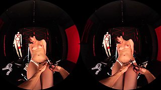 Asian naked slut VR porn