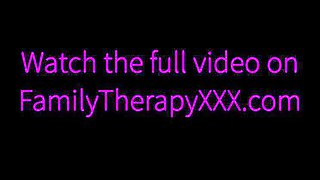 Hot Step Sister Skylar Vox Fucks Brother in Family Therapy - Blowjob & Doggystyle