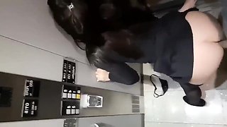 Fun In The Elevator Hot MILF Porn