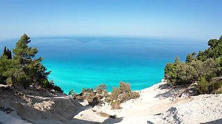 Katty West Pee Gets Golden Shower And Self Pee On The Beach