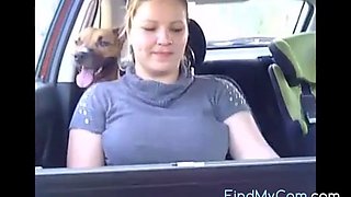 sexy live cam in car