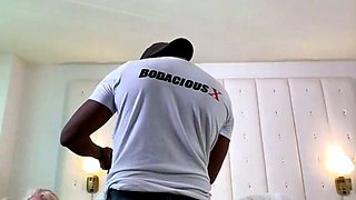 Interracial blowjob fuck jerk and facial at gloryhole