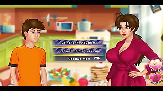 Out of this world summertime saga featuring sexy Misskitty2k in a wild anime adventure
