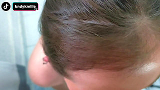 Sexy MILF Gives Her Husband a Passionate Oral Sex for Their Anniversary