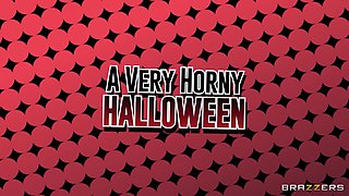 A Very Horny Halloween With Kali Roses, Alex Legend, Ana Foxxx, Scott Nails - Brazzers