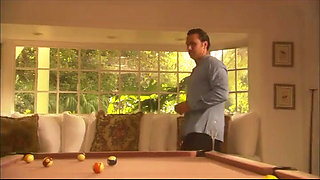 After Losing A Game Of Pool, She Gives Her Ass To Her Husband!
