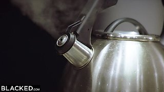 BLACKED Exhibitionist Naomi fucks BBC for voyeur neighbor