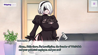 Waifuhub - Part 1 - Nier 2b Automata Sex by Loveskysanhentai