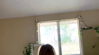 Blonde emo amateur solo masturbation