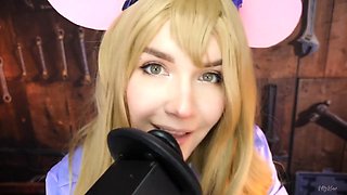 Gorgeous teen erotic ASMR video