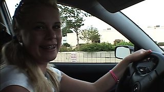 Little Summer Fingering at the Car