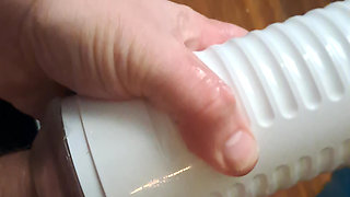 My thick cock fucking fleshlight