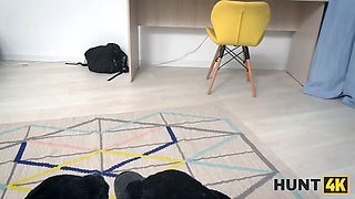 Hunt4k. hot russian prostitute novella night is hardcore with her landlord in front of her cuckold gf