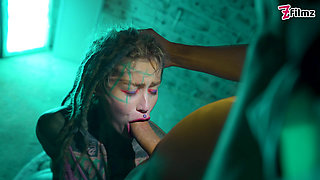 BWC Security Caught A Tattooed Girl Fucking Her Pussy So Good so He Fuck Her ANAL