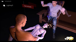 Virtual Goddess Temptation: 3D Curves Awaken- 3D Animation Hentai