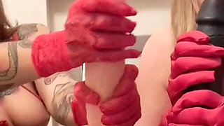 Glove Wank JOI with Bonnie Rose and Your Fave Cum Slut