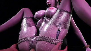 3D Big Boobs Slut Asian Whore Got Bandaged and Got Fucked so Hard