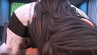 Sasha finds pleasure in using some man-meat in this animated fun by Misskitty2k