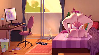 Enjoy your time with the girl in the soft bed, and delicious food. Try it now!