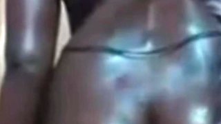 Cuck Loses Bet, Stranger Oils & Massages My Big Black Ass Before Ravaging Me! - Hotwifeplayx