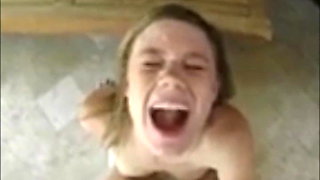 Brothers step daughter is a slut