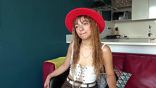 Fun latina teen with big ass on casting