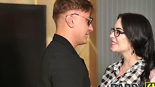 Anna De Ville gets her asshole gapped by horny italian stud Denis Marti