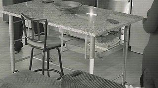 Caught Auntie Fuckin on the Security Cameras