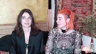 Ersties - Bratty Girls Zora And Desiree Love Hot Wax And BDSM