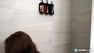 Asian Kim Kreme gets creampied by her step-son