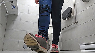 Three Pees,  Two Toilets