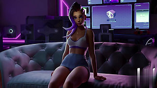 Dva sombra getting fucked hard with moster cock blowjob sex fuck