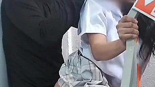 Risky Public Outdoor Sex, Hardcore Fucked Student Rider Fire Exit