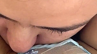 POV Close up Blowjob of a Big Aroused Clit