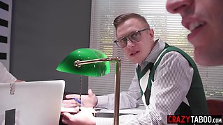 Big arse student screwed in the library