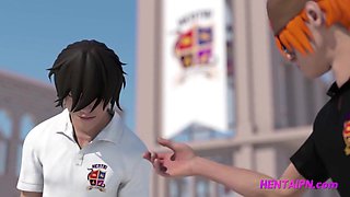 CRAZY Uncensored 3D Hentai Students School Sex