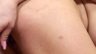 Horny Blonde Slut Cayla Lyons Hunts Her Cunt at Home