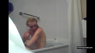 Bathroom hidden camera video from Bristol ( UK).