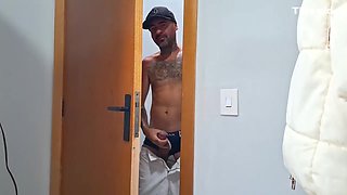 Stepsister Gets Cum Inside Her Tight Pussy When Caught Masturbating!