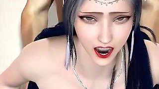 3D Cute Sexy Asian Slut Naked Her Perfect Ass