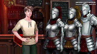 Big Boobs Giant Orc Woman Dirty Outdoor Sex and Pussy Creampie - Cartoon Animated Porn Game - What a Legend! - Part 25