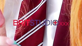 Brit Studio featuring hussy's british schoolgirl (18+) porn