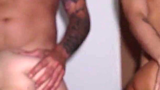 Double Creampie Two Hotties After the Gym Foursome with Keilabassi77 & Sara Latina